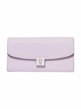 Kate Spade Phoebe Refined Grain Leather Turnlock Wallet On A Chain NWT